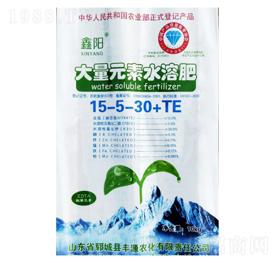 10kg����Ԫ��ˮ�ܷ�15-5-30+TE-���(y��ng)-��Դ�ʘI(y��)